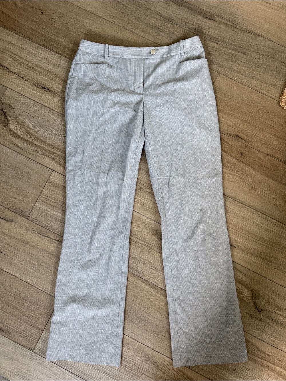 Calvin Klein Light Gray Women's Dress Trousers